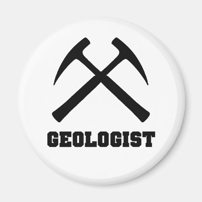 Geologist Magnet (Front)