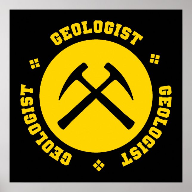 Geologist Poster (Front)