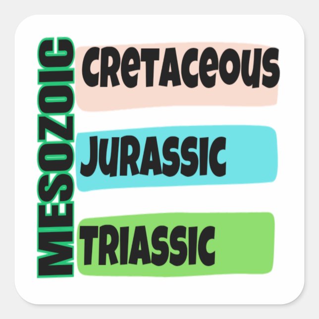 Geologist Square Sticker (Front)