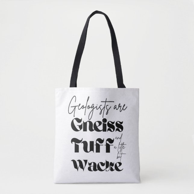 Geologist Tote Bag (Front)