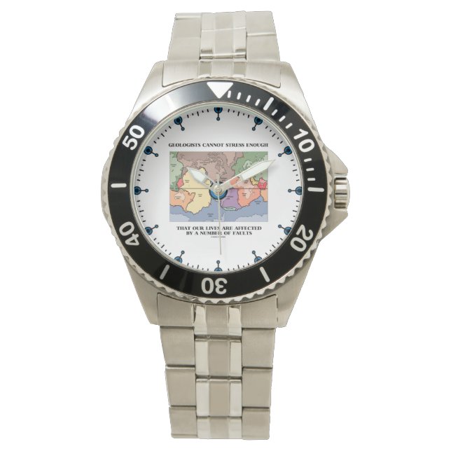 Geologists Cannot Stress Enough Affected By Faults Watch (Front)