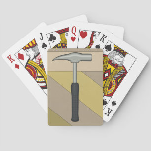 Geologist's Rock Hammer Playing Cards