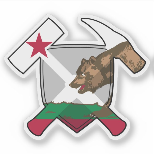Geologist's Rock Hammers- California Flag Vinyl (Front)
