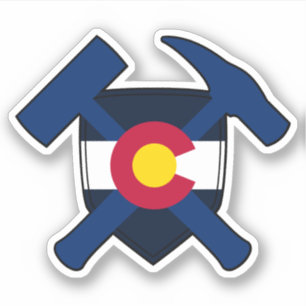Geologist's Rock Hammers- Colorado State Flag