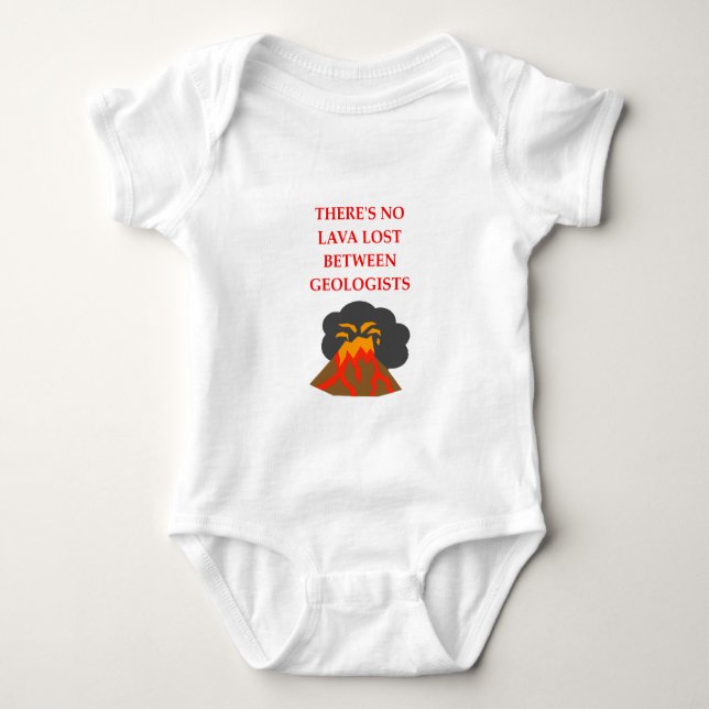 GEOLOGY BABY BODYSUIT (Front)