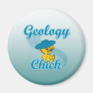 Geology Chick #3 Magnet