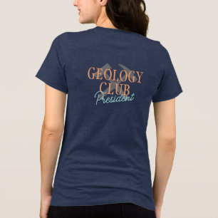 Geology Club Officer's Tri-Blend Shirt