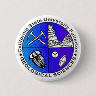 Geology Department Logo 6 Cm Round Badge