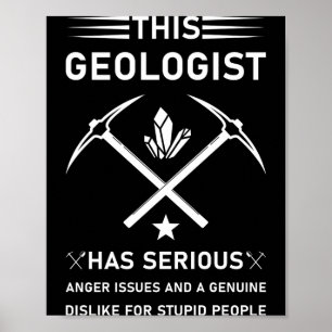 Geology Earth Science Funny Geologist T Shirt_8 Poster