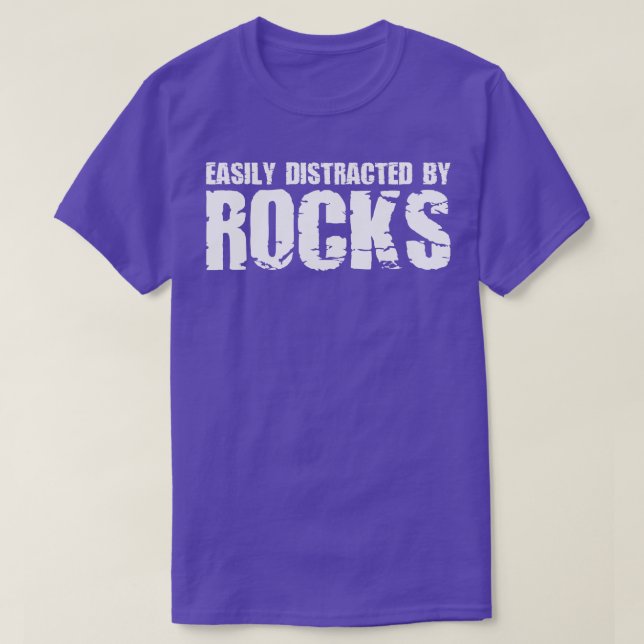 Geology Geologist Rock T-Shirt (Design Front)