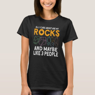 Geology Geologist Stone Rock Hunting Agate Hunter T-Shirt