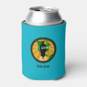 Geology Graduate Badge (Female) Can Cooler
