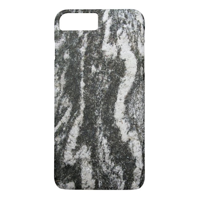 Geology Grey Rock with Feline Pattern Case-Mate iPhone Case (Back)
