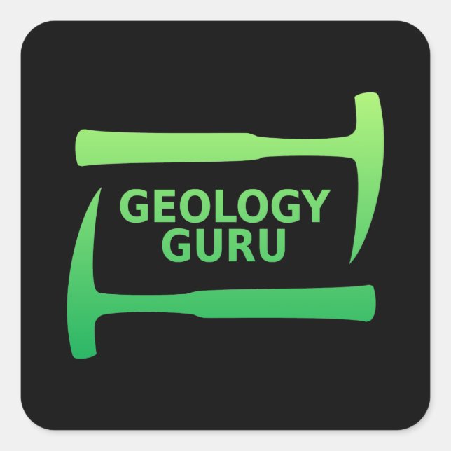 Geology Guru Sticker (Front)