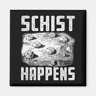 Geology humour design for rock science fans magnet