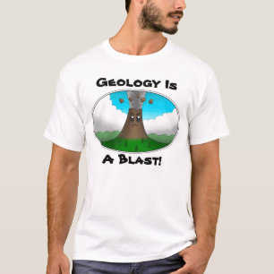 Geology is a Blast! Angry Volcano T-Shirt