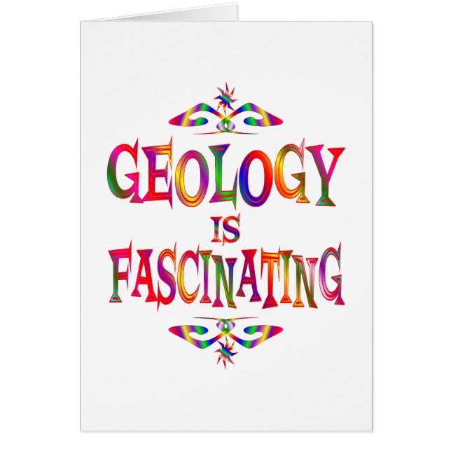Geology is Fascinating (Front)