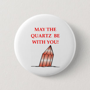 geology joke 6 cm round badge