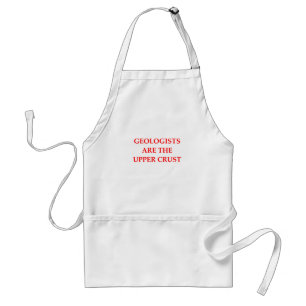 geology joke standard apron