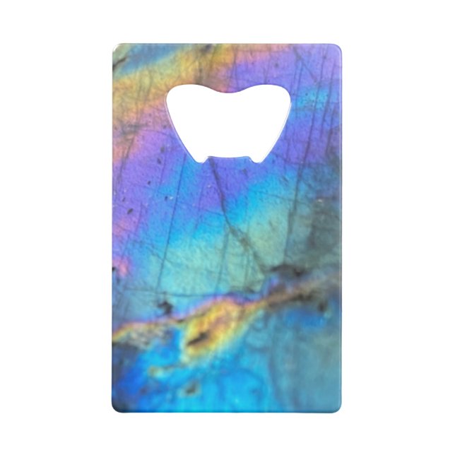 Geology Labradorite Stone Colourful Crystal Patter (Back)