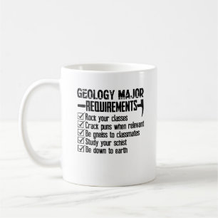 Geology Major Requirements Mug