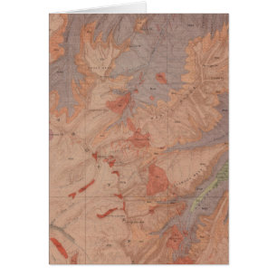 Geology Map, Yellowstone National Part, Wyoming 2