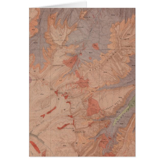 Geology Map, Yellowstone National Part, Wyoming 2 (Front)