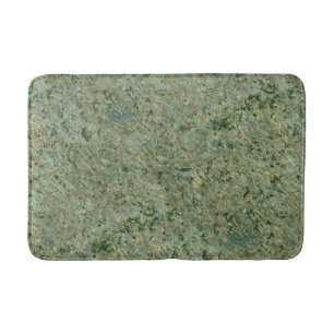 Geology Nature Photo Green Rock Texture Bath Mat