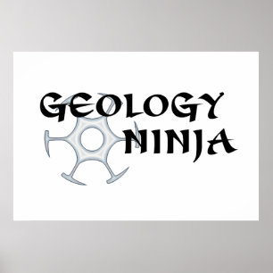 Geology Ninja Poster
