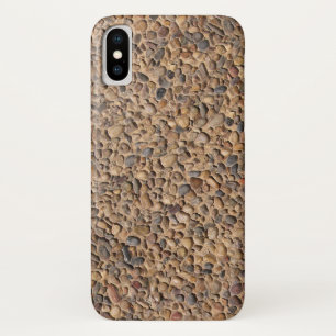 Geology Pebble Stones Nature Photo iPhone X Case