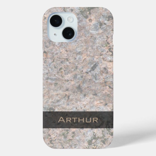 Geology Rock Texture Photo Case-Mate iPhone Case (Back)
