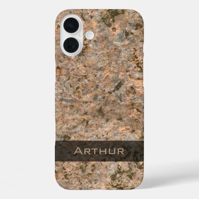 Geology Rock Texture Photo Case-Mate iPhone Case (Back)