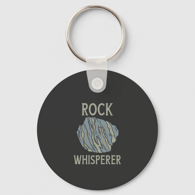 Geology - Rock Whisperer Key Ring (Front)
