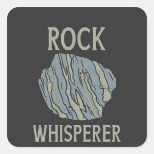 Geology - Rock Whisperer Square Sticker