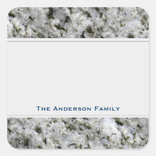 Geology Rock White Granite with any Text Label