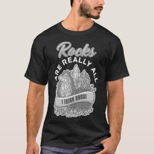 Geology Rockhounding Rock Geode Geologist Collecto T-Shirt