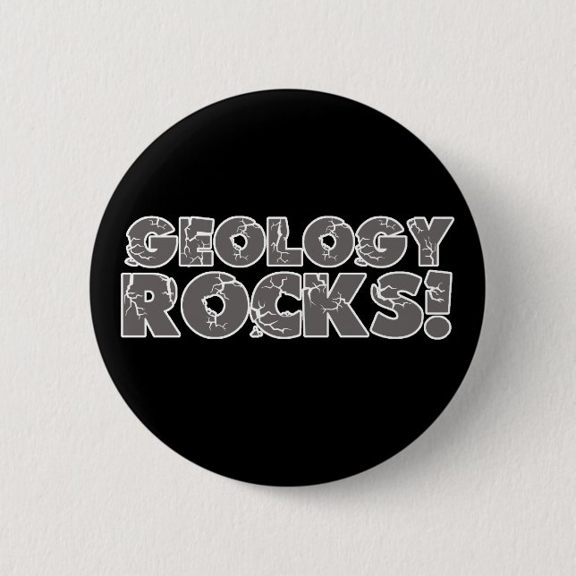 Geology Rocks 6 Cm Round Badge (Front)