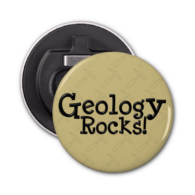 Geology Rocks! Bottle Opener (Front)