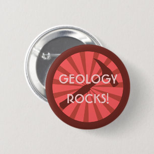 Geology Rocks! Hammer Badge