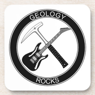 Geology Rocks Hard plastic coaster
