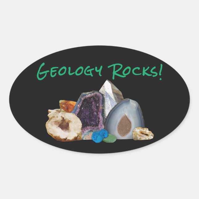 Geology Rocks! Stickers (Front)