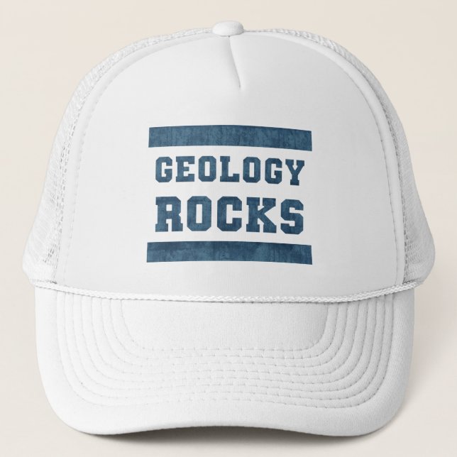 Geology Rocks! Trucker Hat (Front)