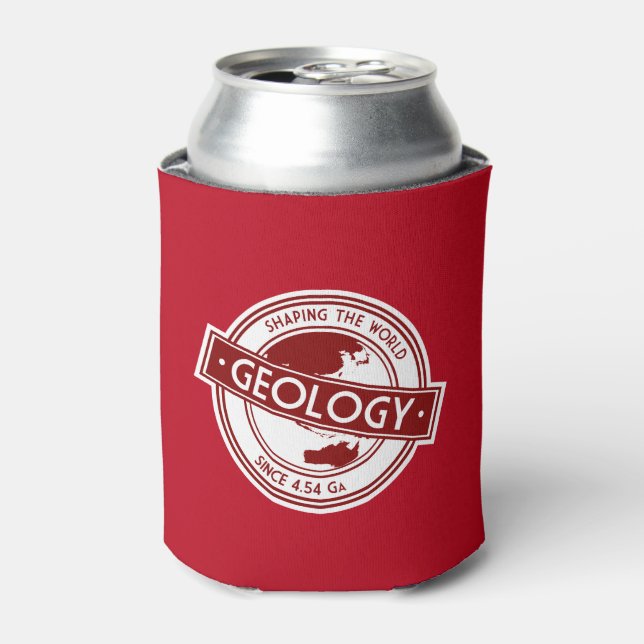 Geology- Shaping the World Logo (Asia/Australia) Can Cooler (Can Front)