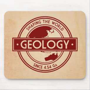 Geology- Shaping the World Logo (Asia/Australia) Mouse Mat