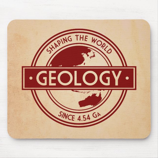 Geology- Shaping the World Logo (Asia/Australia) Mouse Mat (Front)