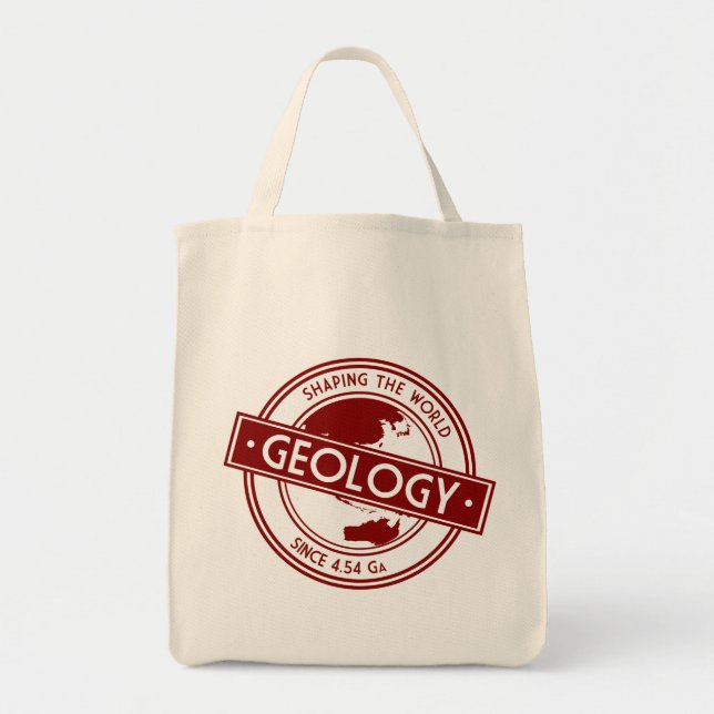 Geology- Shaping the World Logo (Asia/Australia) Tote Bag (Front)