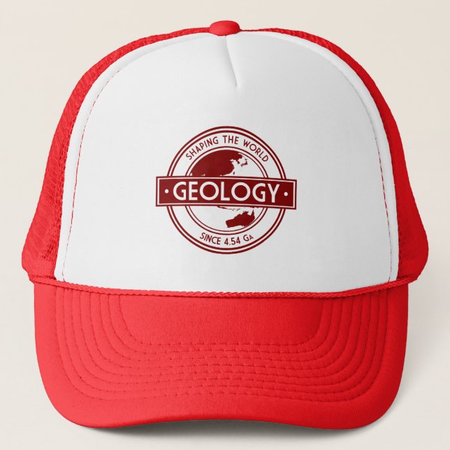 Geology- Shaping the World Logo (Asia/Australia) Trucker Hat (Front)