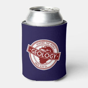 Geology- Shaping the World Logo (Europe/Africa) Can Cooler