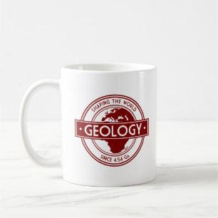 Geology- Shaping the World Logo (Europe) Coffee Mug