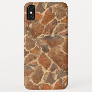 Geology Stonewall Pattern Warm Golden iPhone XS Max Case